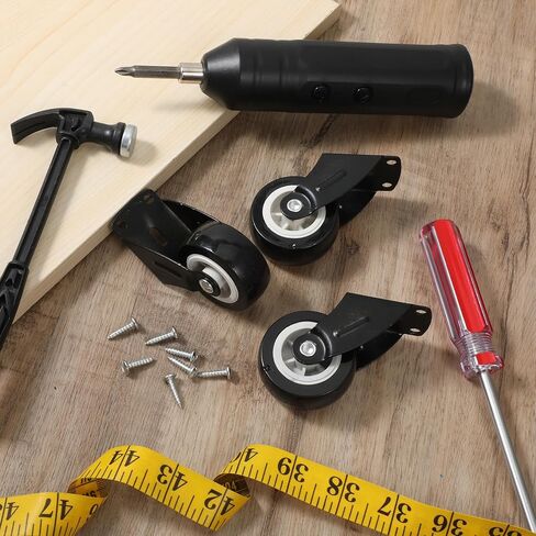 4PCS 2" Gate Wheels, Anti-Friction Gate Caster, Vertical Mount Door Bottom Support Wheels, Suitable for Garden, Gates, Fence, Table, Sofa, Furniture in Kuwait