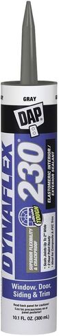 DAP Dynaflex 230 Premium Elastomeric Sealant, Gray, 10.1 Oz, 12 Pack (7079818286) in Saudi Arabia