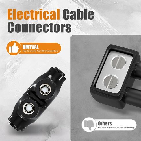 Insulated Multi-Tap Connector, QMS-S2-2, 5 Pack, UL Certified, 6061-T6 Aluminum Body, for Copper & Aluminum Conductors, -10°C to 90°C, 2500Vac Withstand in Saudi Arabia
