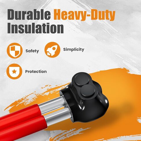 Insulated Multi-Tap Connector, QMS-S2-2, 5 Pack, UL Certified, 6061-T6 Aluminum Body, for Copper & Aluminum Conductors, -10°C to 90°C, 2500Vac Withstand in Saudi Arabia