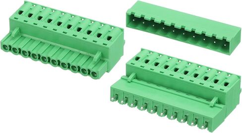 Meccanixity 2 مجموعة 22-Pin 5.08mm/0.2 "Pitch PCB Mount Mount Terminal Block Conclator in Saudi Arabia
