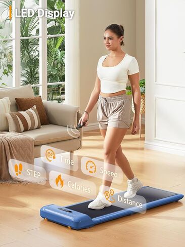 WalkingPad C2 Padable Walking Pad Troughill ، ملون أسفل جهاز المشي للمكتب المنزلي ، وتصميم مضغوط أنيق ، لا حاجة إلى تجميع in Kuwait