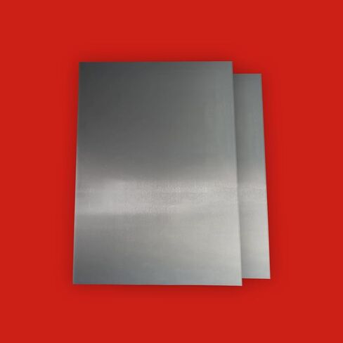 Metoro Steel 2 Pack11 Gauge 12 "× 12" معتدل صفيحة الصلب الصلب الشاق المعتدل الصلب المعدني البارد - سبيكة قوة متفوقة للاستخدام المهني والصناعي والاستخدام DIY - .120 CRS (2 ، 12 × 12) in Kuwait