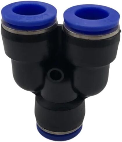 1PCS Pneumatic Fitting Pipe Connector Tube Air Quick Fittings Water Push In Hose Couping 4mm 6mm 8 10 12 14 16mm PU PY PK PM PZA HVFF(PASA,6mm) in Saudi Arabia