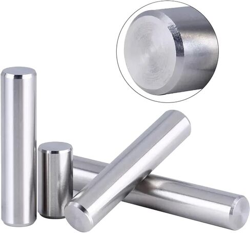 100PCS 304 Stainless Steel Straight pin locating pin Fixed pin Shaft Solid pin Matching retaining Ring M0.8 M1.0 M1.5 M2 M2.5 M3(Size:M3,Color:18mm(100pcs)) in Saudi Arabia