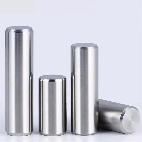 100PCS 304 Stainless Steel Straight pin locating pin Fixed pin Shaft Solid pin Matching retaining Ring M0.8 M1.0 M1.5 M2 M2.5 M3(Size:M3,Color:18mm(100pcs)) in Saudi Arabia