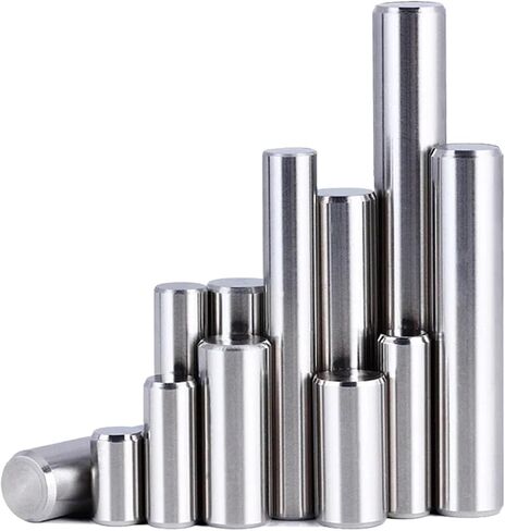 100PCS 304 Stainless Steel Straight pin locating pin Fixed pin Shaft Solid pin Matching retaining Ring M0.8 M1.0 M1.5 M2 M2.5 M3(Size:M3,Color:18mm(100pcs)) in Saudi Arabia