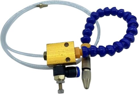 تبريد تبريد ضباب سائل التبريد نظام رذاذ رذاذ لآلة حفر أنابيب مخرطة 8 مم أداة لحفر الحفر المخروطية (الحجم: مع الموصل) in Kuwait