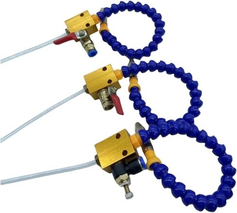 تبريد تبريد ضباب سائل التبريد نظام رذاذ رذاذ لآلة حفر أنابيب مخرطة 8 مم أداة لحفر الحفر المخروطية (الحجم: مع الموصل) in Kuwait