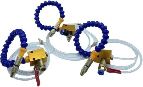 تبريد تبريد ضباب سائل التبريد نظام رذاذ رذاذ لآلة حفر أنابيب مخرطة 8 مم أداة لحفر الحفر المخروطية (الحجم: مع الموصل) in Kuwait