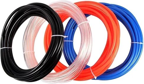 10meters Pneumatic Hose Compressor Hose Air Tube 4 * 2.5mm 6 * 4mm 8 * 5mm 10 * 6.5mm 12 * 8mm Pneumatic Air Hoses PU Pipe(Size:Blue 50m,Color:12x8mm) in Saudi Arabia