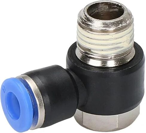 Pneumatic Air Connector Fitting PH 4mm 6mm 8mm Thread 1/8" 1/4 3/8 1/2 Straight Hose Fittings Pipe Quick Connectors(Color:PH10-03) in Saudi Arabia