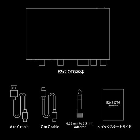 تتصدر واجهة الصوت E2X2 OTG USB-Preamp فائقة الخطي و AMP للسماعات القوية ، الإخراج البصري ، دفق الهاتف المحمول المزدوج ، الصف الصفر ، تسجيل 192 كيلو هرتز/24bit ، الكمبيوتر/الأجهزة المحمولة المتوافقة (أسود) in Kuwait