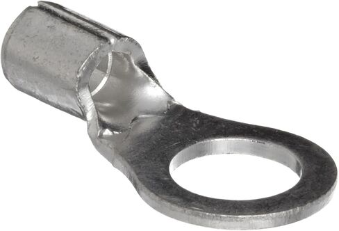 Morris Products 11040 Ring Terminal, Non Insulated, 16-14 Wire Size, #10 Stud Size (Pack of 100) in Saudi Arabia