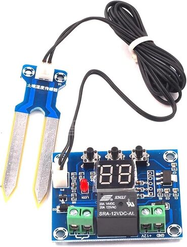 XH-M214 10V Humidity Controller Soil Sensor Module 20-99% RH Automatic Control Irrigation Computer System Digital Display Module in Saudi Arabia