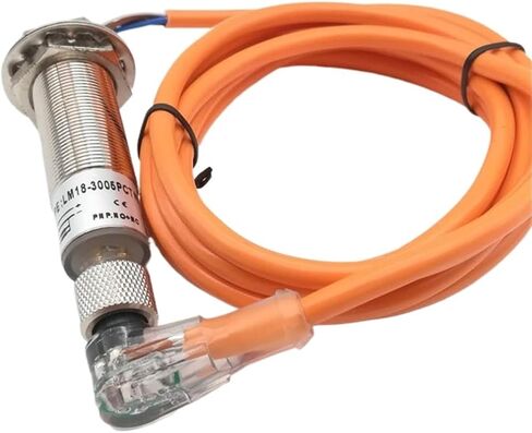 PNP M18 5mm Detection Distance Flush Type with Bend Connector Inductive Proximity Sensor Switch(NPN NO) in Saudi Arabia