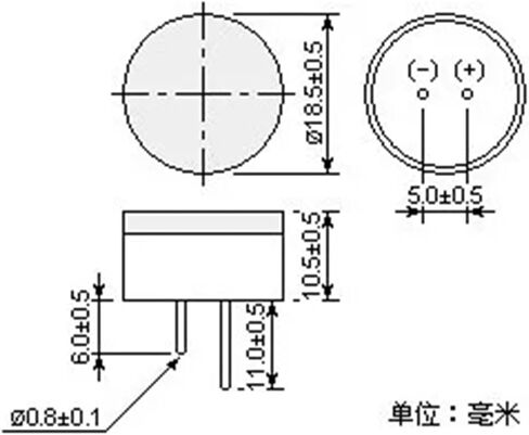 2pc high Frequency S200-18A Ultrasonic Sensor Send and Receive high Precision ultrasonic Sensor Module in Saudi Arabia