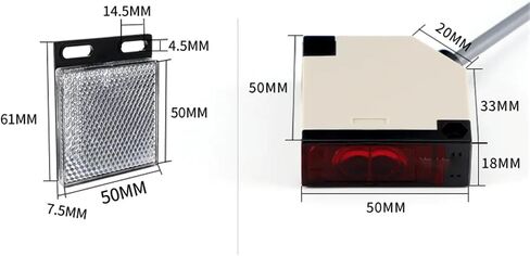 Q50 Retro-diffuse نوع التبديل مستشعر التبديل مستشعر التبديل مستشعر (50R) in Saudi Arabia