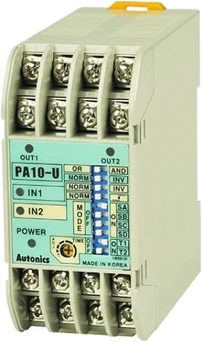 PA10-U Controller, Sensor, Power Amplifier, Multi-Function, 2 NPN Inputs (and/Or Programmable), NO/NC Output, Timer, 100-240 VA in Saudi Arabia