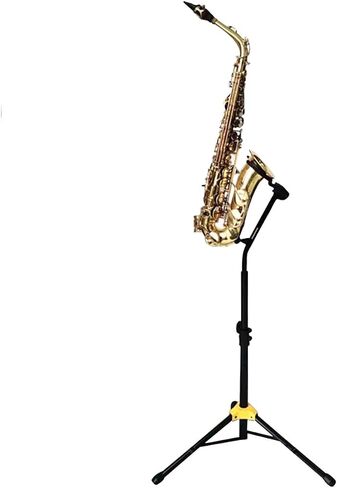 Saxophone Stand,Iron Foldable Floor Shelf,Adjustable Height Tripod,Suitable for Alto/Tenor Saxophone,Easy to Assemble in Saudi Arabia