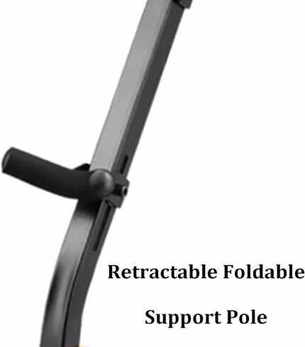 Saxophone Stand,Floor-Standing Tripod,Foldable Telescopic Display Bracket,Suitable for Alto/Tenor Saxophone,Load-Bearing 10kg in Saudi Arabia