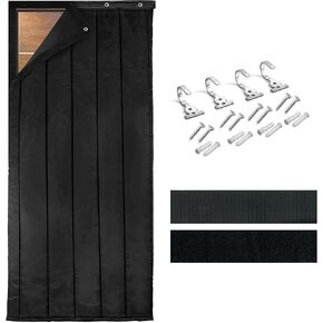 Soundproof Blanket for Doors – Heavy Duty 10lb Acoustic Blanket for Noise Reduction, Sound Blocking, Thermal Insulation – Portable Door Soundproofing for Home, Studio, Office in Saudi Arabia