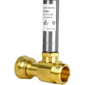 Stainless Steel Water Hammer Arrestor For Washing Machine， 3/4 Inch Swivel FHT x 3/4 Inch MHT，Designed for Washing Machine, Reduce Banging Noise in Kuwait