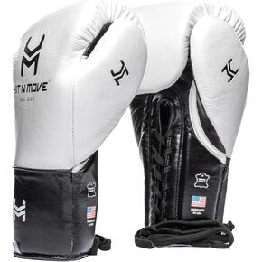 HIT N MOVE All Day Pro Balance Sparring and Bag Boxing Gloves LACE UP, Boxing Gloves Men, Boxing Equipment, Sparring & Bag Gloves for Boxing, Kickboxing, Muay Thai, MMA in Saudi Arabia