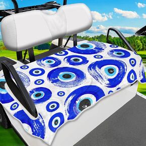 Golf Cart Seat Covers, Ultra-Soft Golf Cart Seat Towel Blanket for Yamaha, EZGO, Club Car, Icon & More 2-Seat Carts, 100% Microfiber for Ultimate Comfort & Protection, 51" x 31" in Saudi Arabia