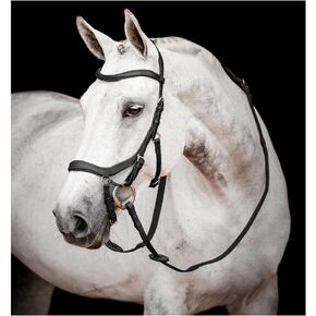 Horseware Ireland Micklem CompBridle w/Reins, Color: Black, Size: Small Hors (SBMOM2-K000-SC) in Saudi Arabia