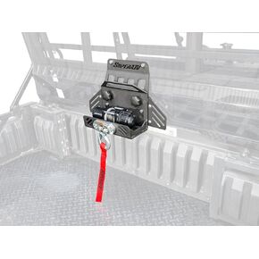 Superatv bed winch for Kawasaki Mule Pro | يتضمن 2 مصباح مكعب in Kuwait