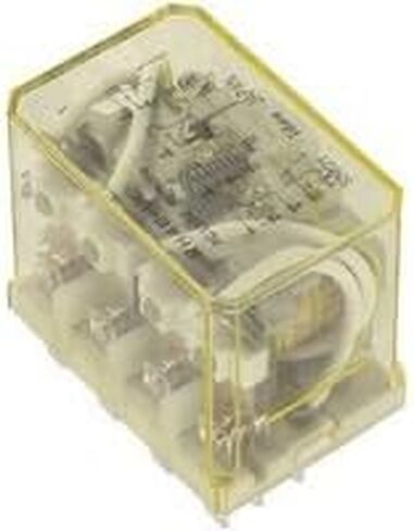 IDEC RH4B-ULAC24V 24 VAC Coil, 4 Poles 4PDT, 50/60 HZ, Blade Terminal, Compact Power Relay, Industrial 10 AMP GP Relay, RH Series, with LED Indicator in Saudi Arabia
