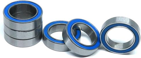 10pc 6700 2RS 10x15x4 mm Miniature Thin Section Bearings 6700RS ABEC3 10 15 4 Blue Seals Model Bearings 10 * 15 * 4 688RS RC Bearing(6700-2RS 10x15x4mm) in Saudi Arabia