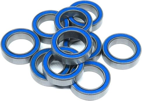 10pc 6700 2RS 10x15x4 mm Miniature Thin Section Bearings 6700RS ABEC3 10 15 4 Blue Seals Model Bearings 10 * 15 * 4 688RS RC Bearing(6700-2RS 10x15x4mm) in Saudi Arabia