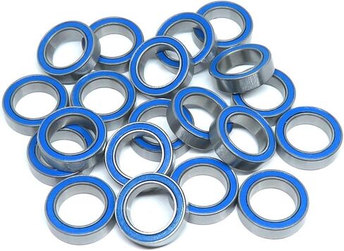 10pc 6700 2RS 10x15x4 mm Miniature Thin Section Bearings 6700RS ABEC3 10 15 4 Blue Seals Model Bearings 10 * 15 * 4 688RS RC Bearing(6700-2RS 10x15x4mm) in Saudi Arabia