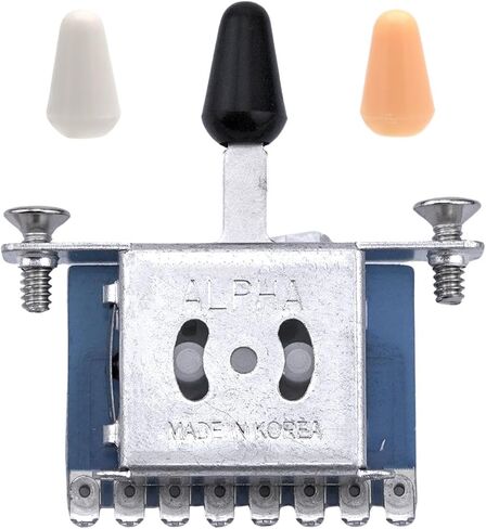 Alpha 5-Way / 3-Way / Pickup Selector Switch For Import Strat Style Electric Guitar (مفتاح 5 اتجاهات) in Kuwait