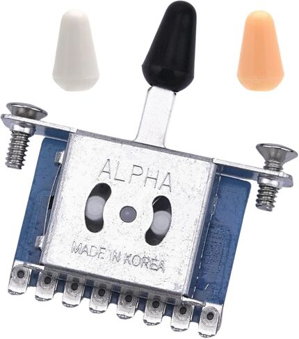 Alpha 5-Way / 3-Way / Pickup Selector Switch For Import Strat Style Electric Guitar (مفتاح 5 اتجاهات) in Kuwait