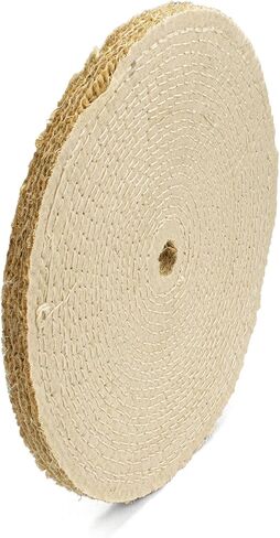 10" Sisal Buffing Wheel, 10" x 11 Ply (5/8" thick) x 3/4" Hole in Saudi Arabia