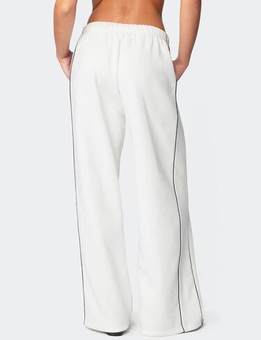 صوف Hesayep للسيدات مبطنة على الساق على نطاق واسع ساق ساق الشتاء الحرارية الدافئة الساق مستقيم الساق الساق مع جيوب in Kuwait