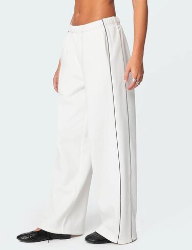 صوف Hesayep للسيدات مبطنة على الساق على نطاق واسع ساق ساق الشتاء الحرارية الدافئة الساق مستقيم الساق الساق مع جيوب in Kuwait