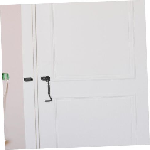 2pcs قفل خطاف نافذة غير لامع ومزلاج الباب متعدد الاستخدامات للبوابات والخزائن سهلة تثبيت قفل المقصورة in Saudi Arabia