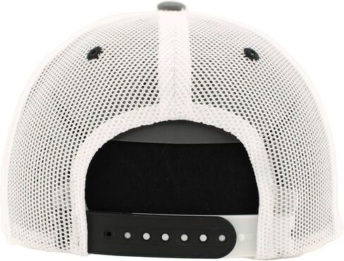 ZHATS Standard NCAA Officially Licensed Trucker Hat Dakota Switchback Patch Black Gray White in Saudi Arabia
