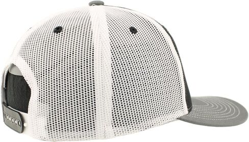 ZHATS Standard NCAA Officially Licensed Trucker Hat Dakota Switchback Patch Black Gray White in Saudi Arabia