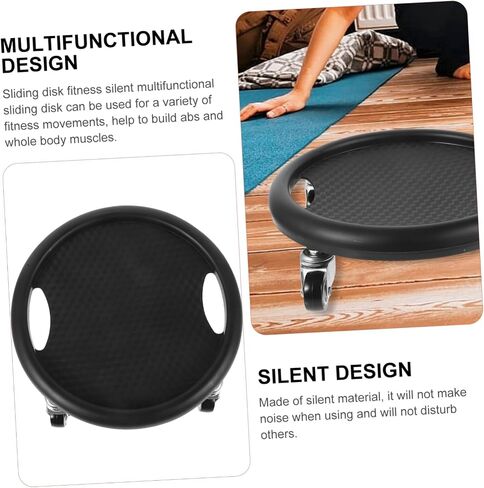 TOYANDONA Home Exercise Equipment Fitness Sliding Plate for Women Gym Accessories Abdominal Trainer Roller Disc Abdominal Training Sliding Disc in Saudi Arabia