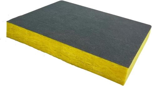 لوحات عزل صوتية F & L لوح F & L - 1 "إلى 2" سميكة ، 24 "x24" و 24 "× 48" - عزل حراري للجدران ، الأسقف ، استوديوهات وقناة HVAC (2in x 24in x 48in) in Kuwait