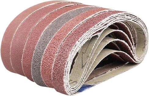 20Pcs 20 * 520mm Sanding Belts 40-1000 Grits Sandpaper Abrasive Bands for Sander Abrasive Tool Wood Metal Polishing(320) in Saudi Arabia