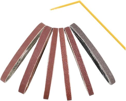 20Pcs 20 * 520mm Sanding Belts 40-1000 Grits Sandpaper Abrasive Bands for Sander Abrasive Tool Wood Metal Polishing(320) in Saudi Arabia