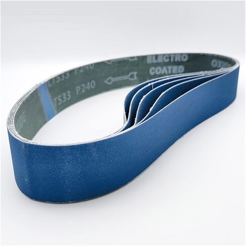 5PCS 915mm Sanding Bands, 50 X 915mm Sanding Belt 2" X 36" Fused Zirconia Alumina Abrasive Belts Polishing Metal P40-120(120) in Saudi Arabia