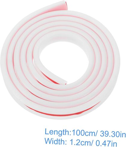 LIFKOME 9mm Self-Adhesive Flexible Edge Banding Strip for Furniture U-Shaped Table Edge Trim Wood Board Cabinet Banding Easy to Install 1 Roll in Saudi Arabia