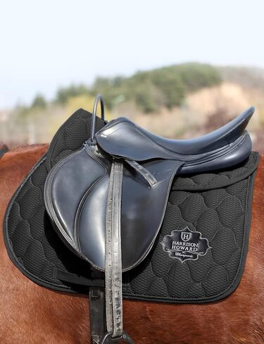 Harrison Howard General Purpose Horse Saddle Pad English All Purpose Cushioning Back Support for Horse Riding in Saudi Arabia